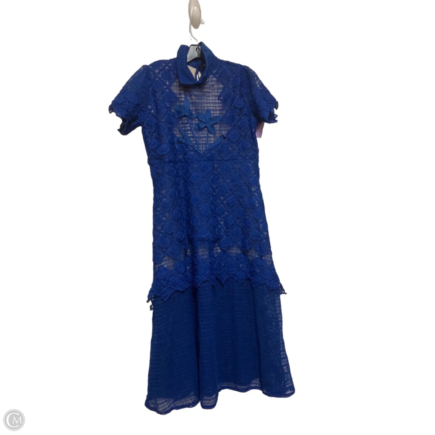 Dress Casual Maxi By Dalia In Blue, Size: L