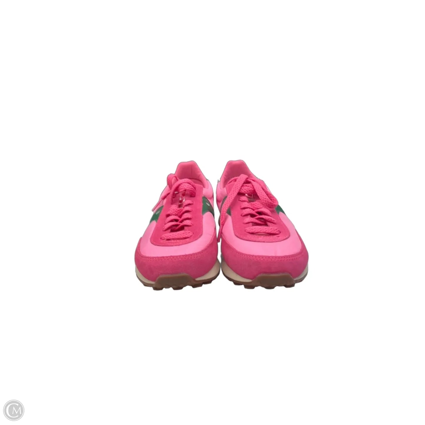 Shoes Sneakers By Saucony In Green & Pink, Size: 5.5
