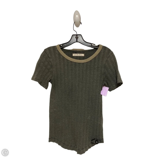 Top Short Sleeve By We The Free In Grey, Size: S