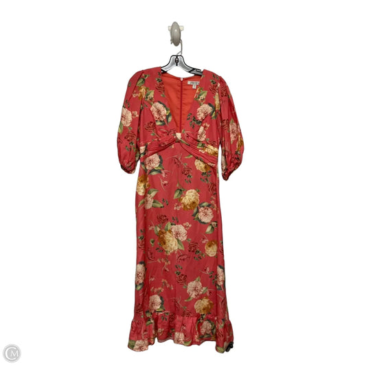 Dress Casual Maxi By Clothes Mentor In Floral Print, Size: S
