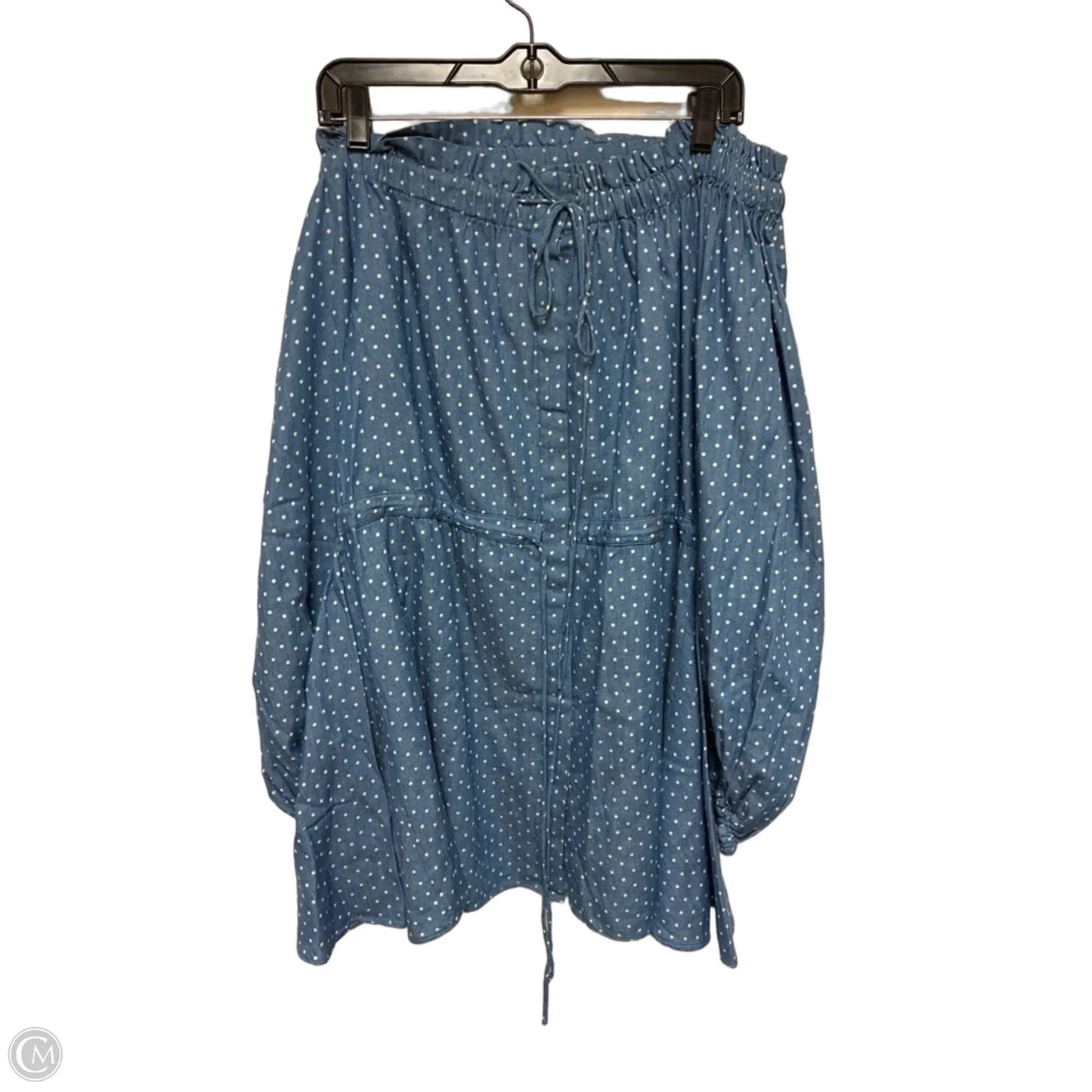 Dress Casual Short By Farm Rio In Polkadot Pattern, Size: M