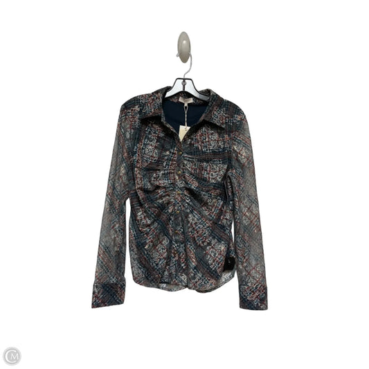 Top Long Sleeve By Ramy Brook In Multi-colored, Size: L