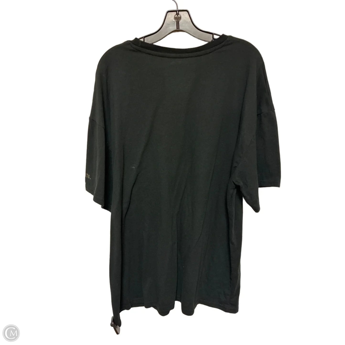 Top Short Sleeve Basic By Clothes Mentor In Black, Size: Xxl