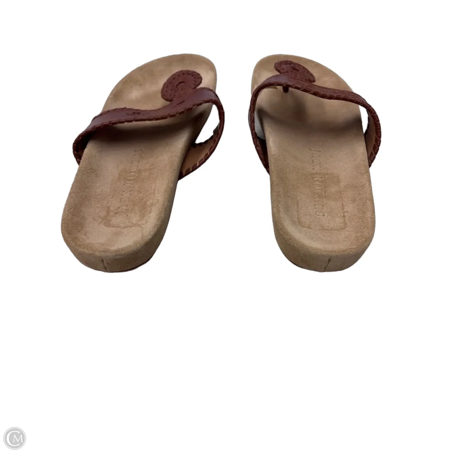 Sandals Flats By Jack Rogers In Brown, Size: 8