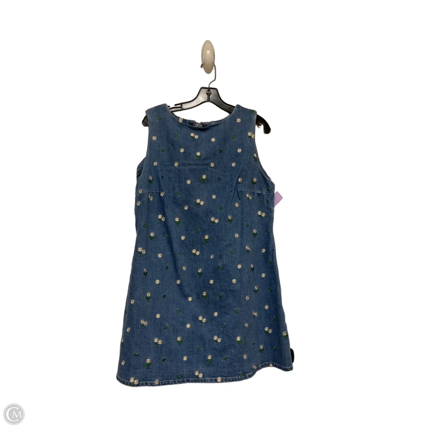 Dress Casual Short By Divided In Blue Denim, Size: Xl