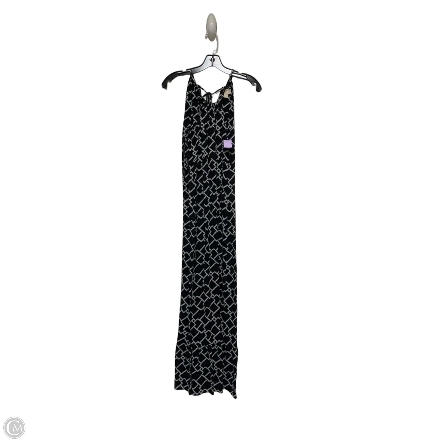 Dress Casual Maxi By Michael By Michael Kors In Black & White, Size: Xs