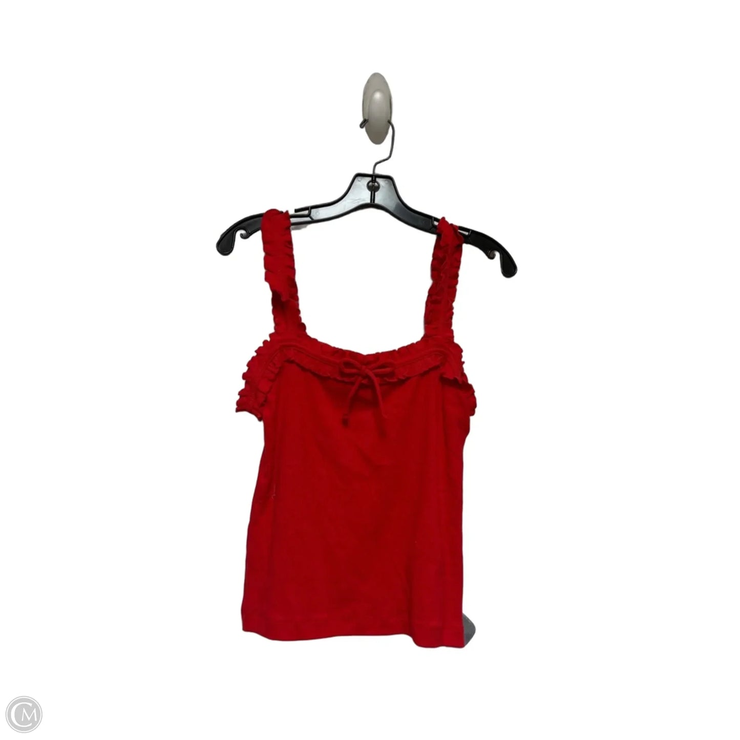 Top Sleeveless By Maeve In Red, Size: M
