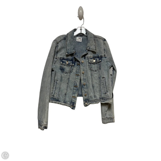 Jacket Denim By Ci Sono In Blue Denim, Size: Xl