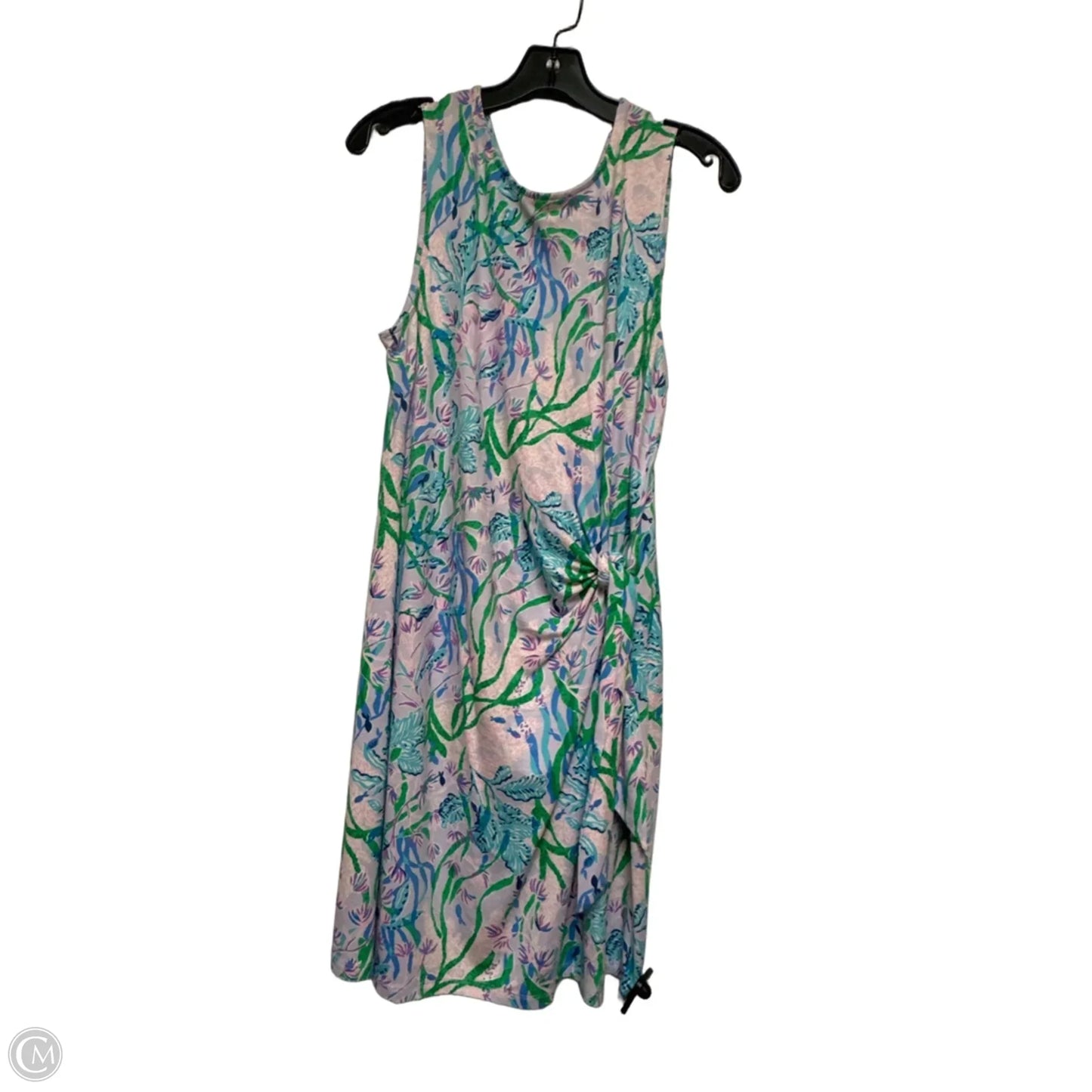 Dress Designer By Lilly Pulitzer In Blue & Purple, Size: L