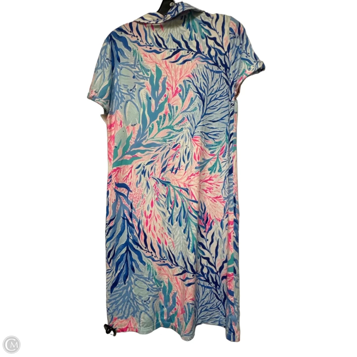 Dress Designer By Lilly Pulitzer In Blue & Pink, Size: M