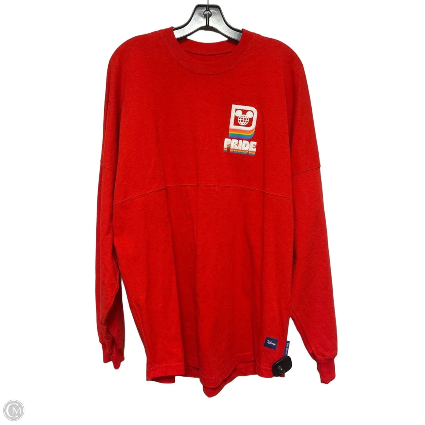 Top Long Sleeve By Disney Store In Red, Size: L