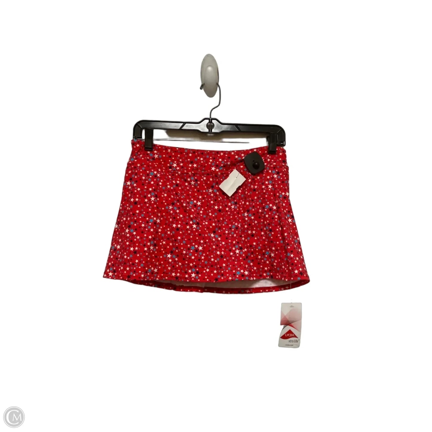 Swimsuit 2pc By Lands End In Blue Red & White, Size: M