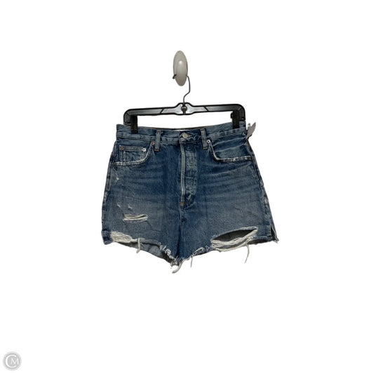 Shorts By Agolde In Blue Denim, Size: 6