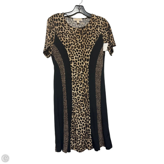 Dress Casual Short By Michael By Michael Kors In Animal Print, Size: M