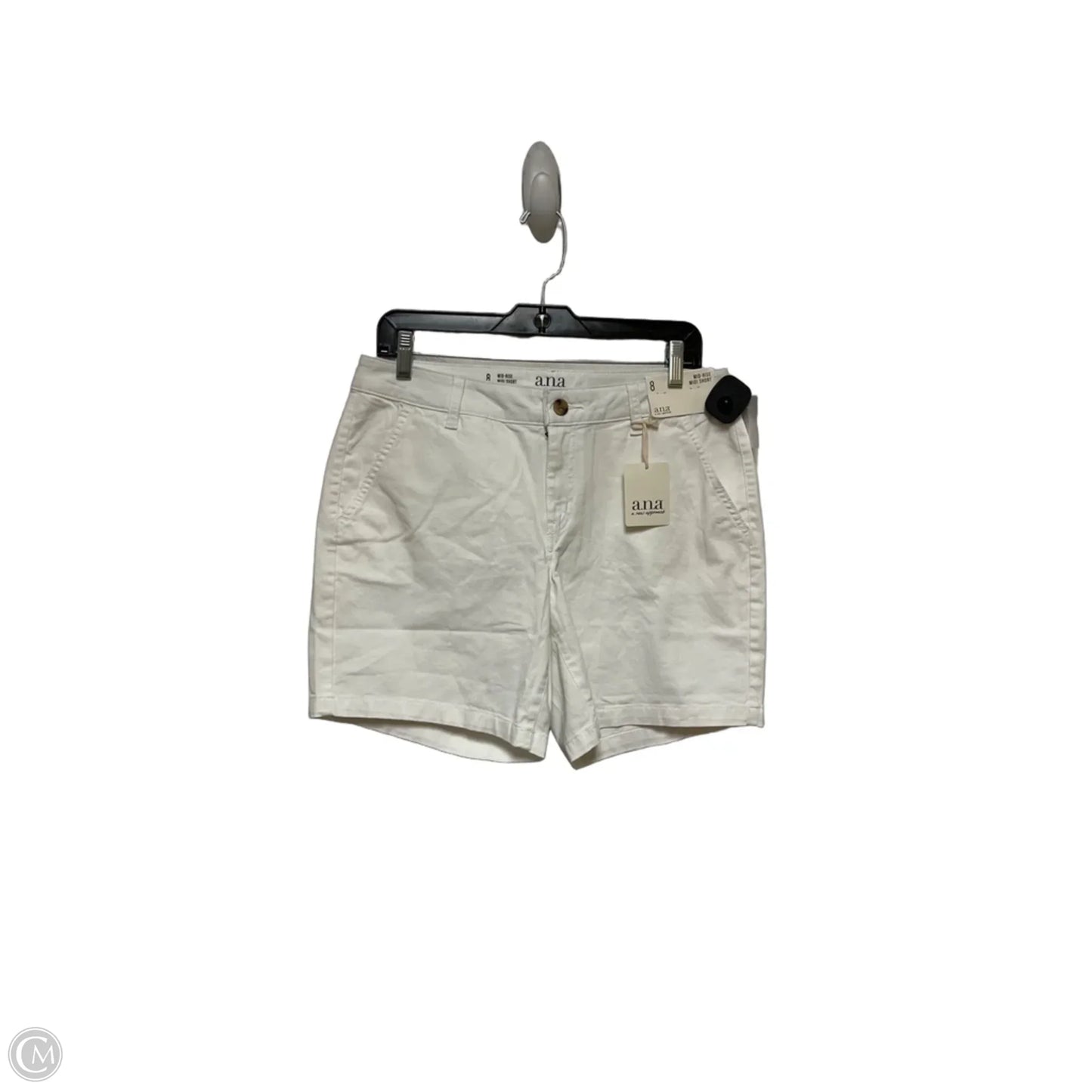 Shorts By Ana In White, Size: 8
