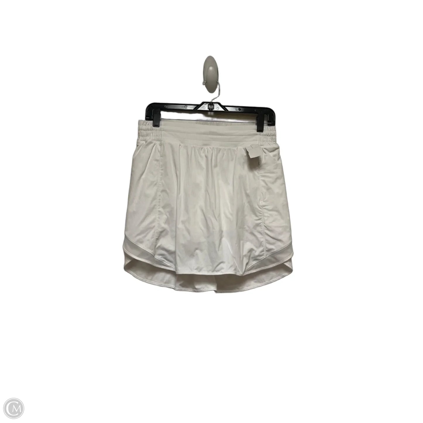 Athletic Skort By Lululemon In White, Size: 10