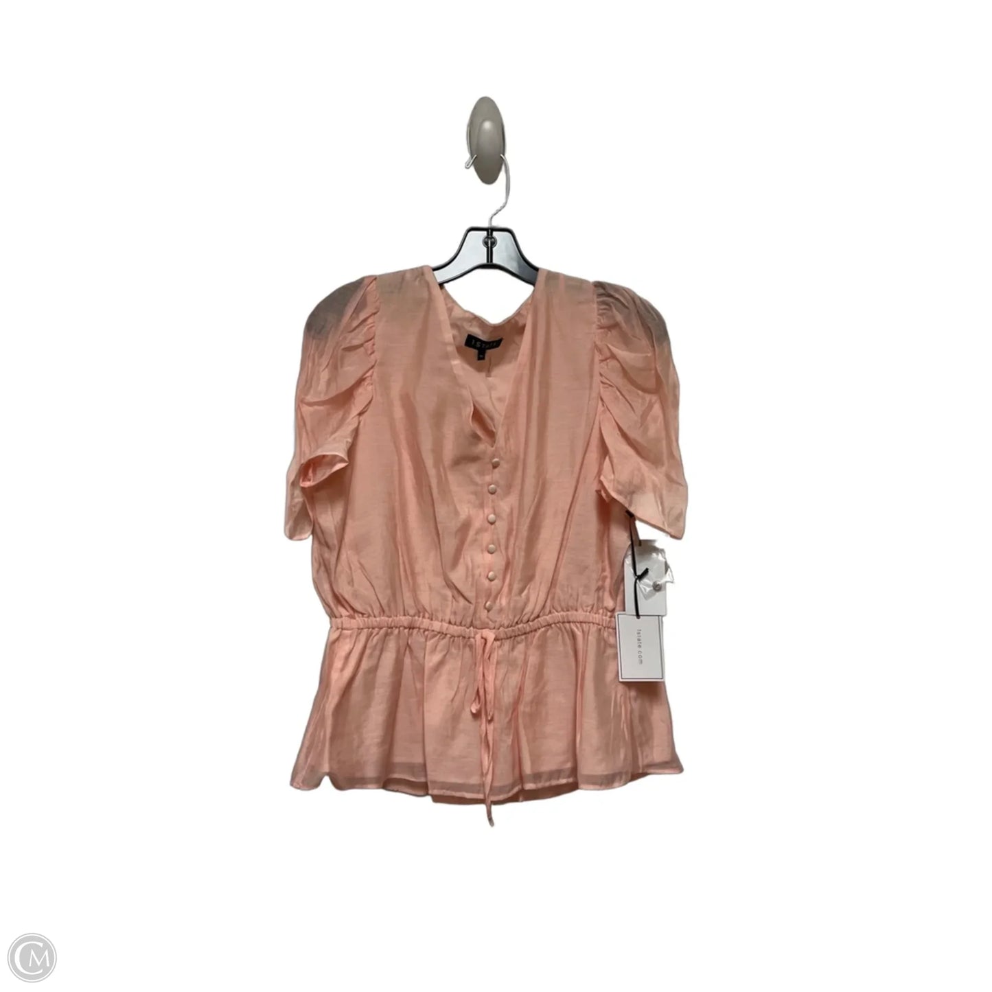 Top Short Sleeve By 1.state In Pink, Size: M
