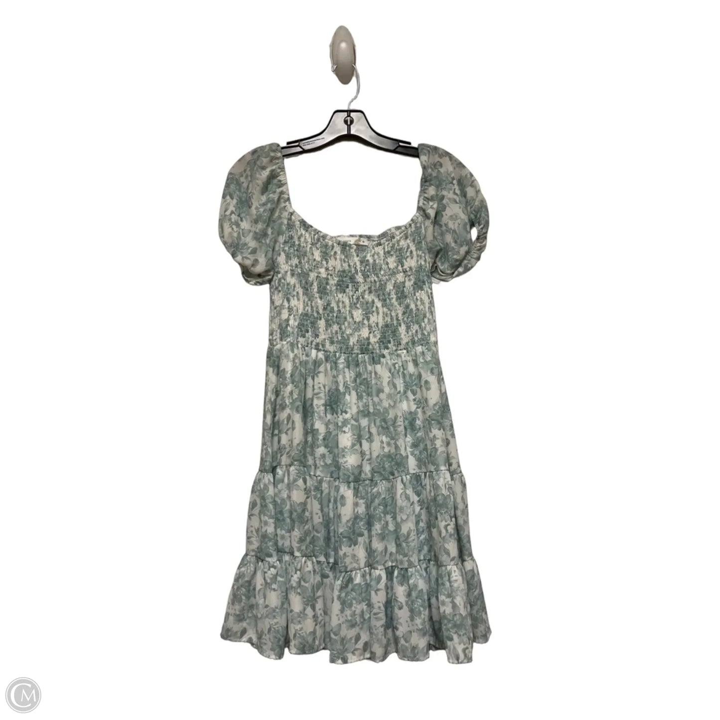 Dress Casual Short By Altard State In Green & White, Size: M