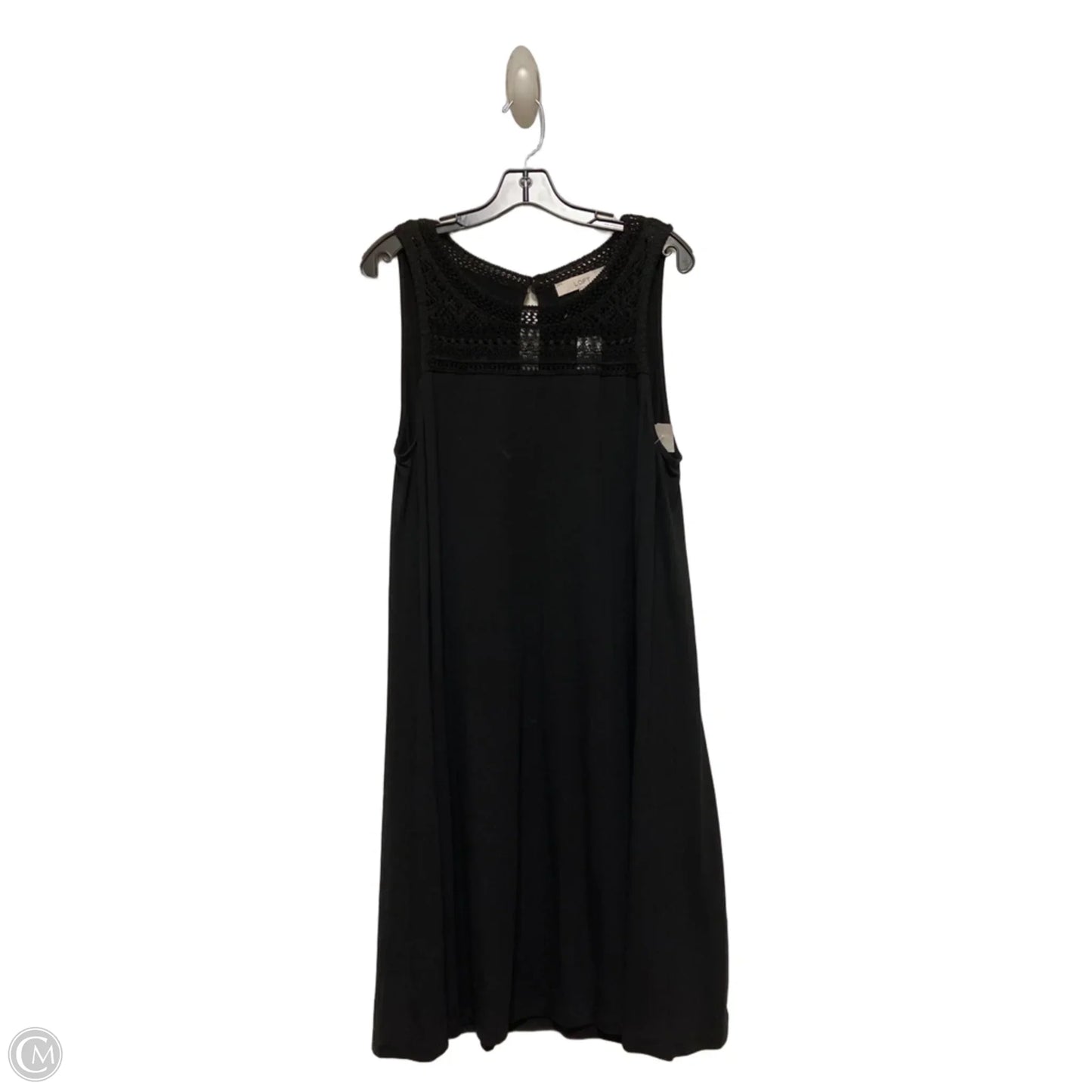Dress Casual Short By Loft In Black, Size: L