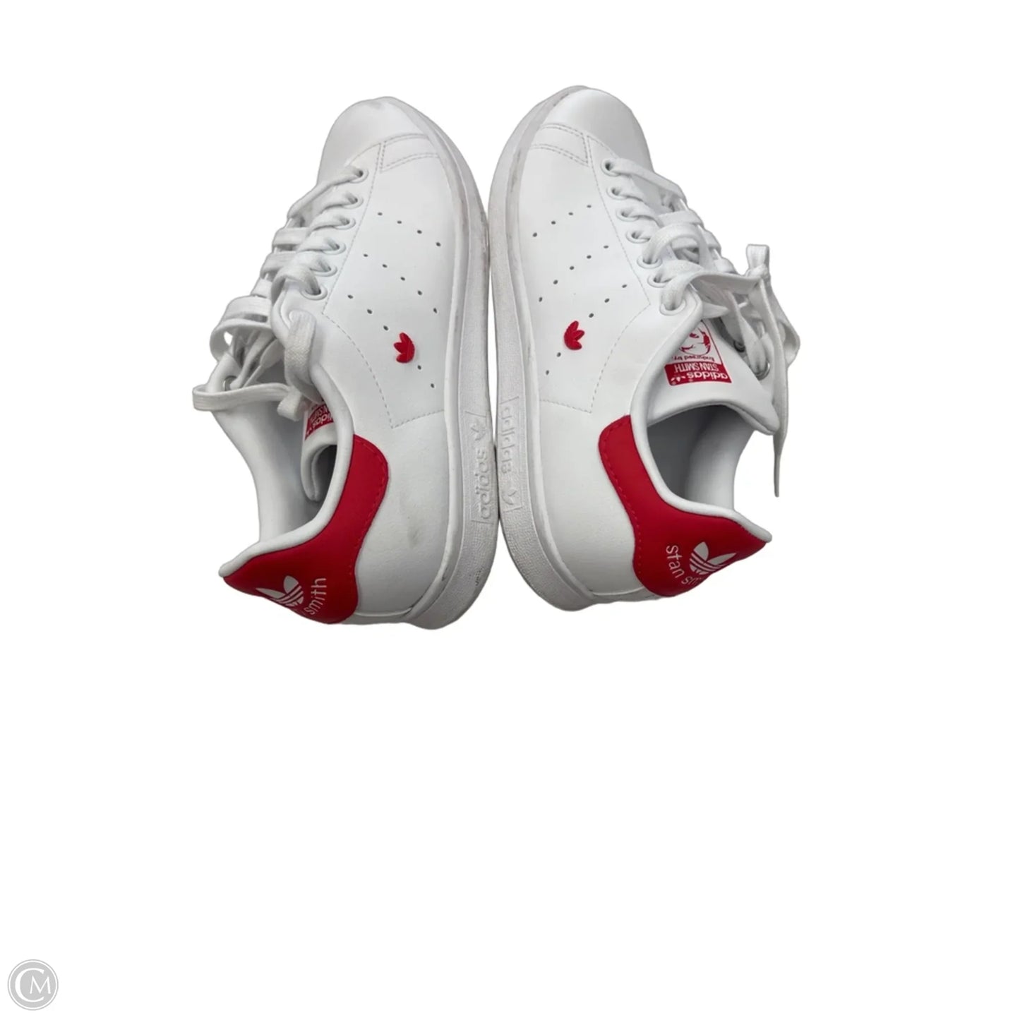 Shoes Sneakers By Adidas In Red & White, Size: 9.5