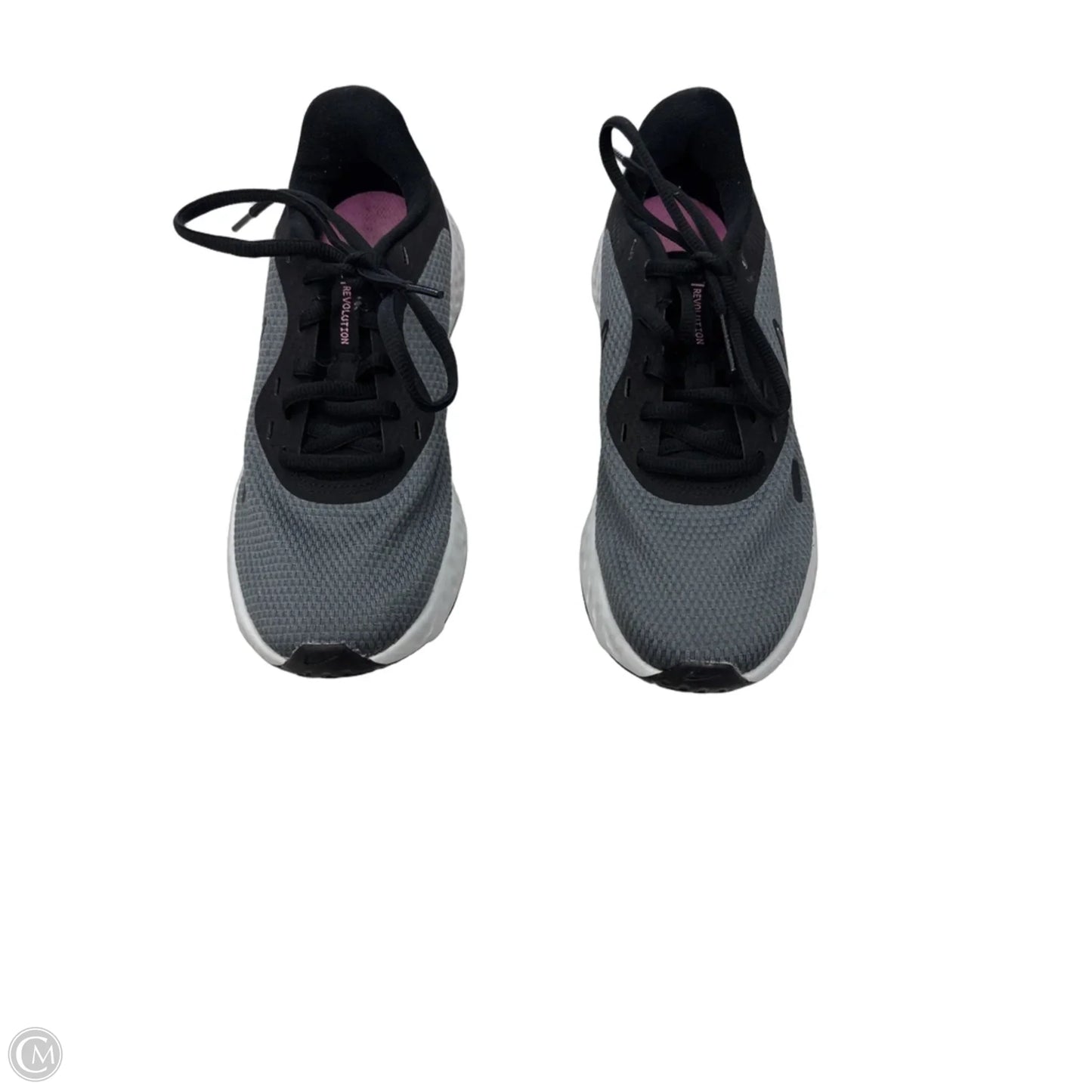 Shoes Athletic By Nike In Black & Grey, Size: 5.5