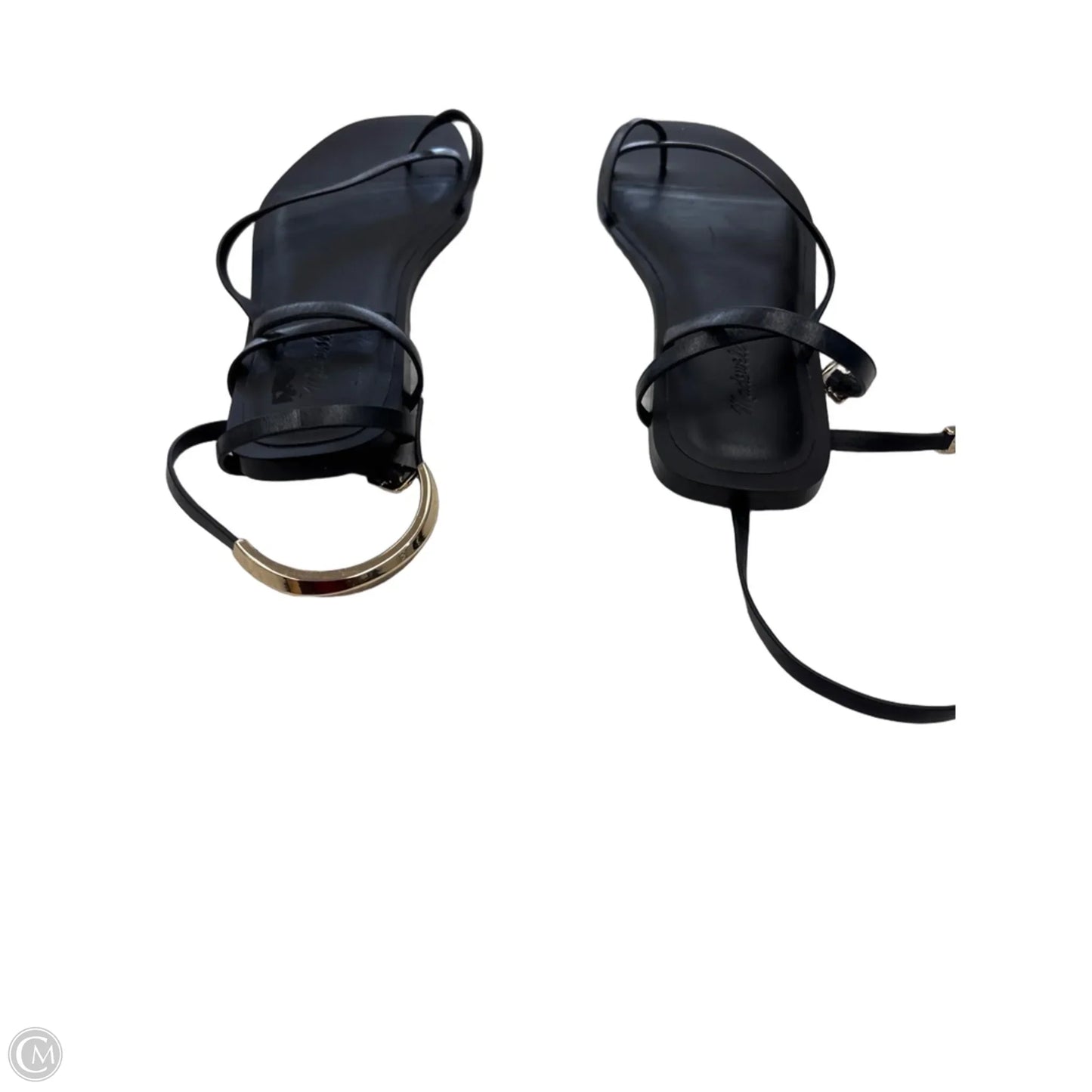 Sandals Flats By Madewell In Black, Size: 6