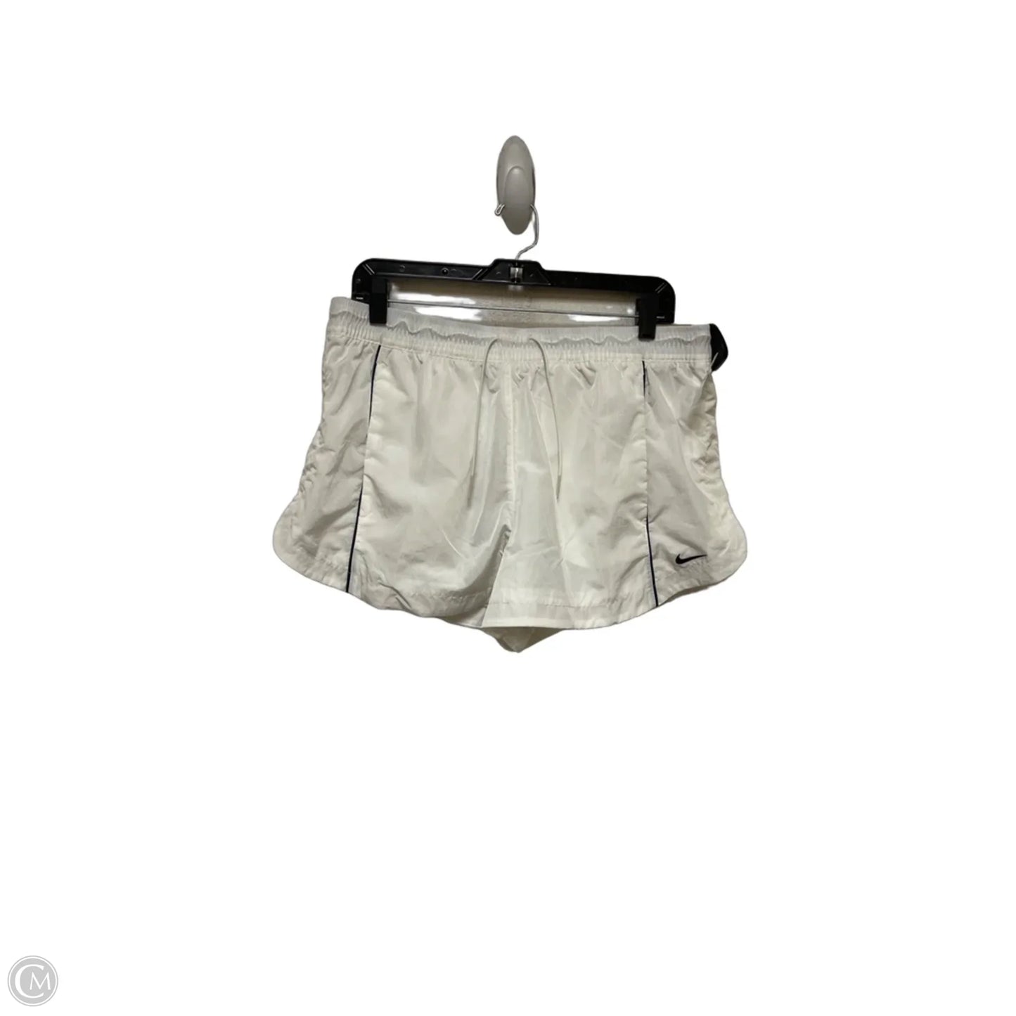 Athletic Shorts By Nike Apparel In White, Size: L