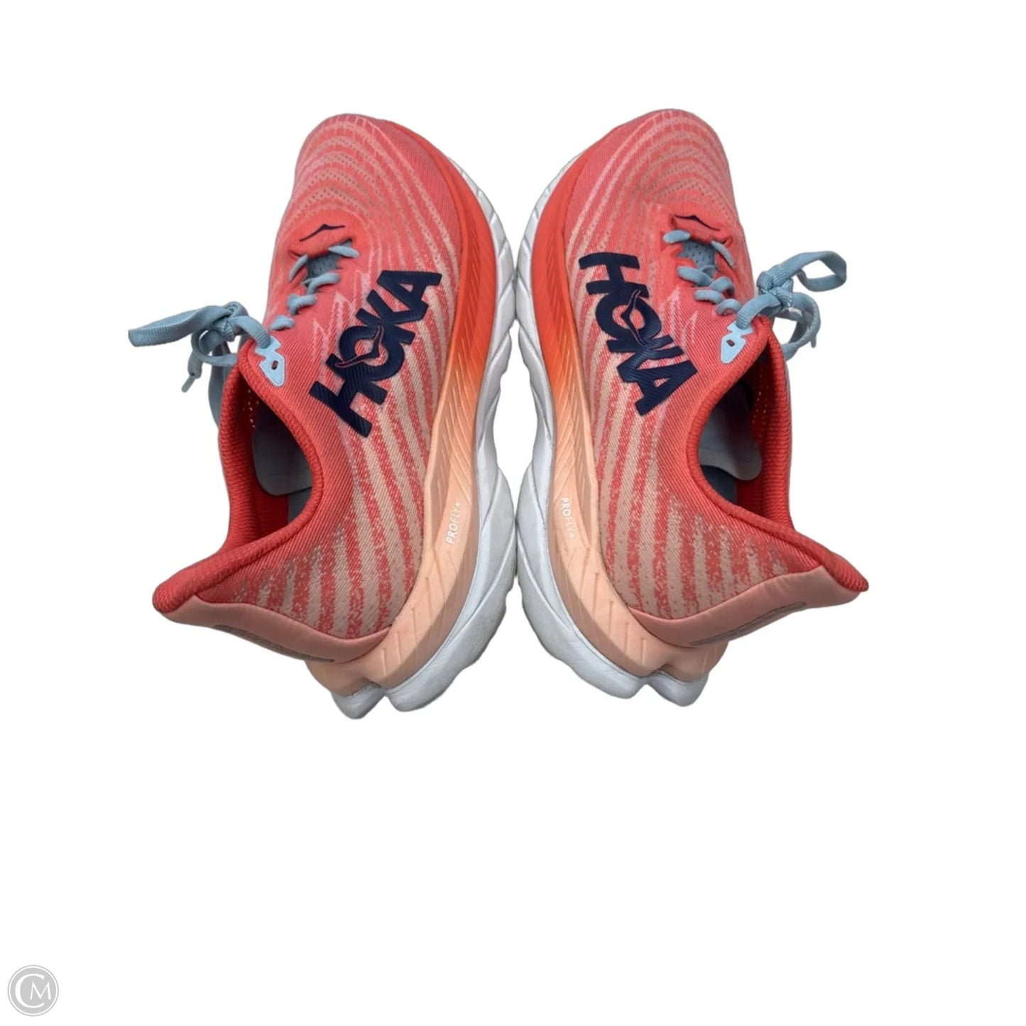 Shoes Athletic By Hoka In Blue & Orange, Size: 9.5