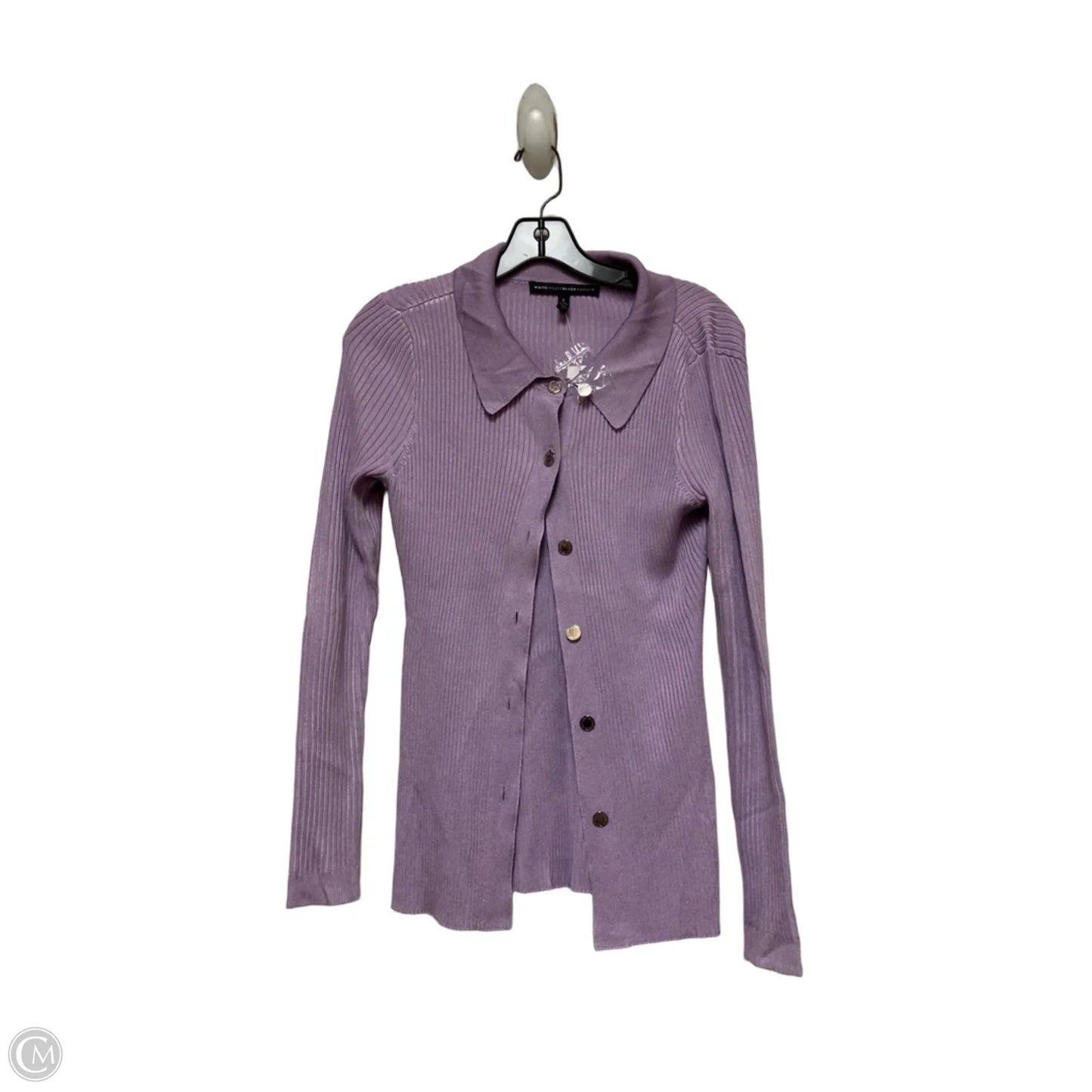 Cardigan By White House Black Market In Purple, Size: S