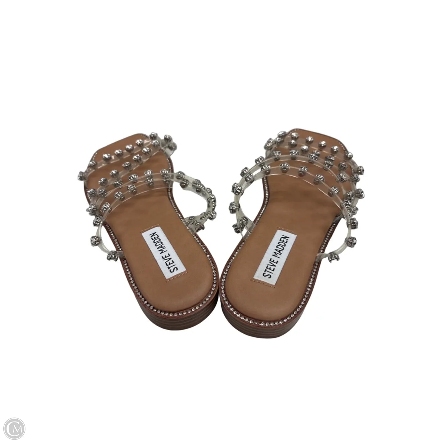 Sandals Flats By Steve Madden In Brown, Size: 7.5