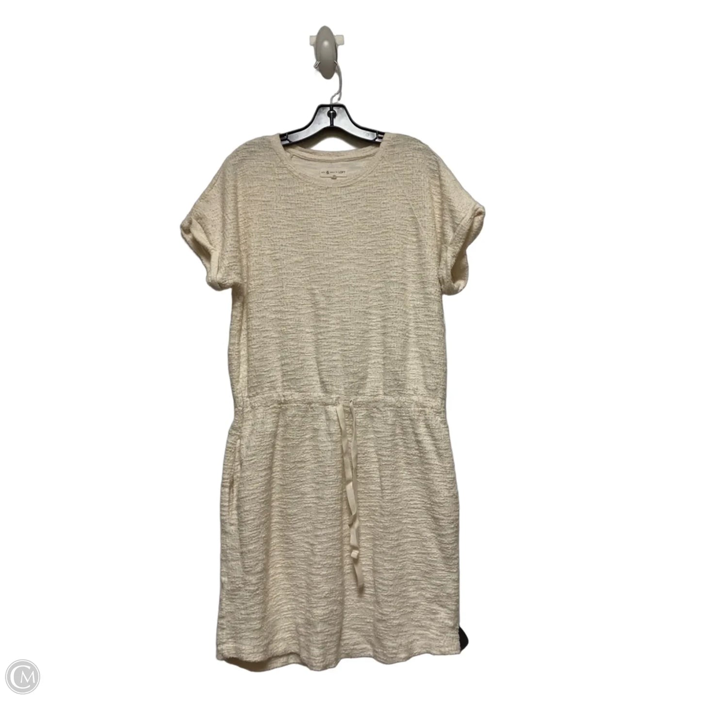 Dress Casual Midi By Lou And Grey In Cream, Size: L
