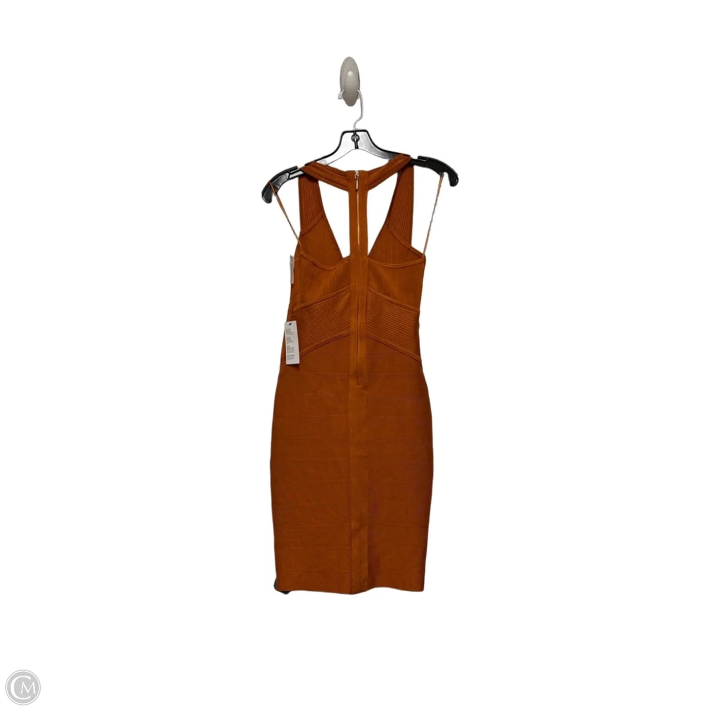 Dress Casual Short By Guess In Orange, Size: S
