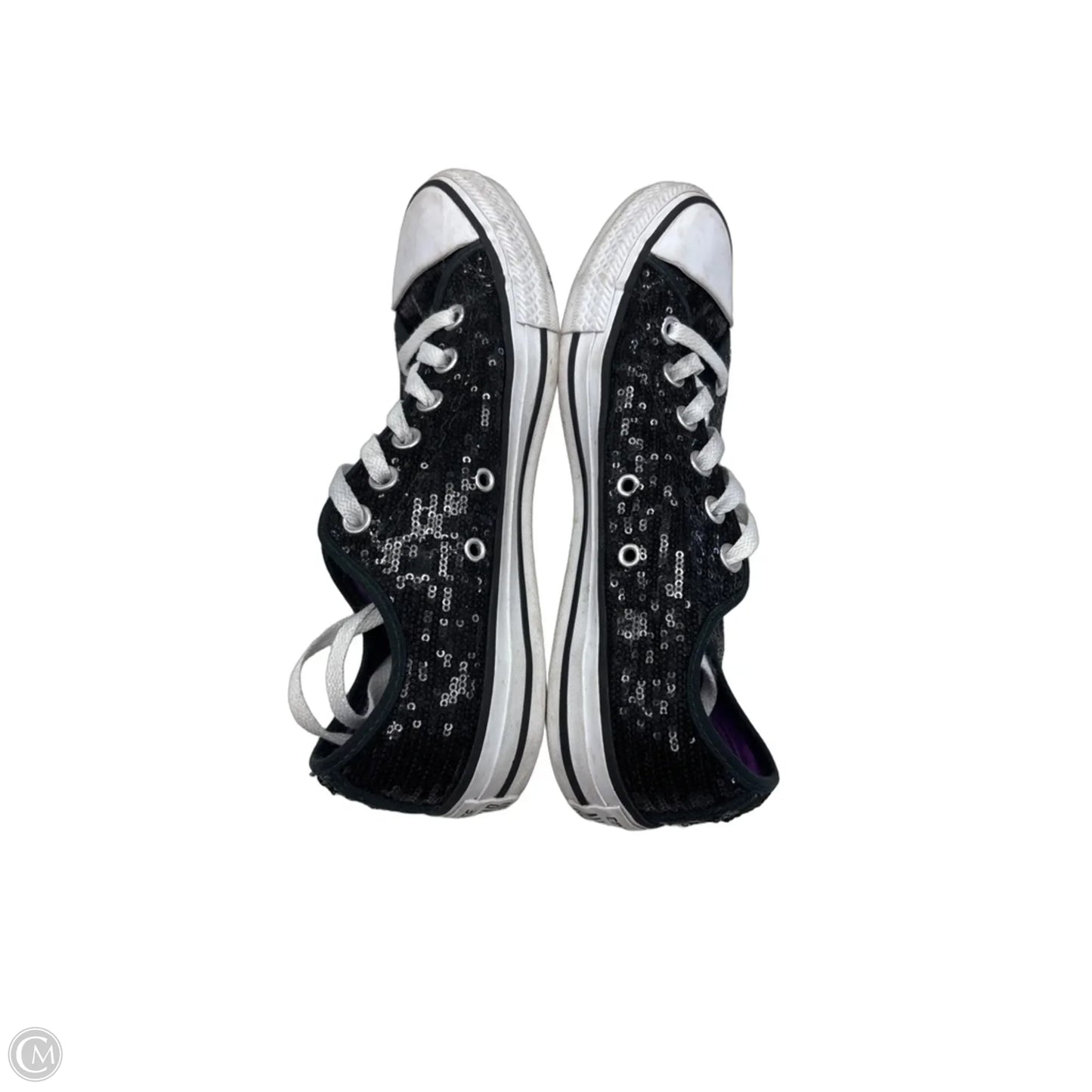 Shoes Sneakers By Converse In Black, Size: 8