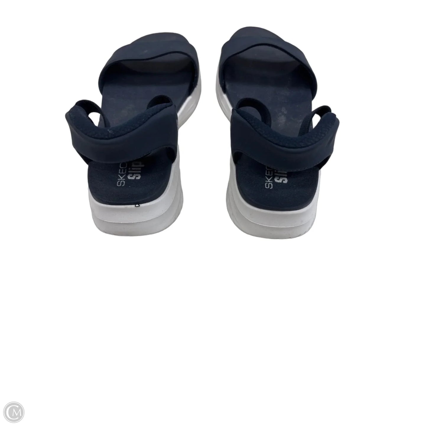 Sandals Flats By Skechers In Blue, Size: 11