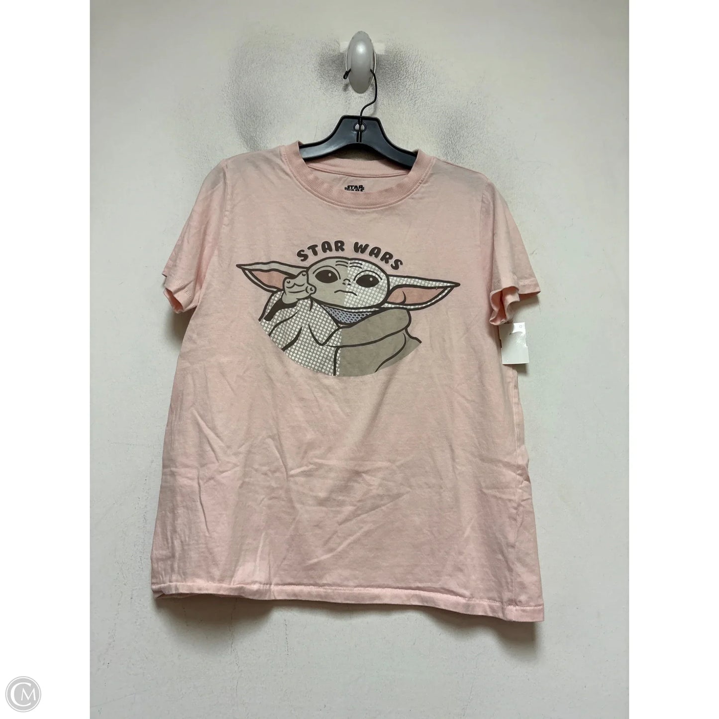 Top Short Sleeve Basic By Primark In Pink, Size: M