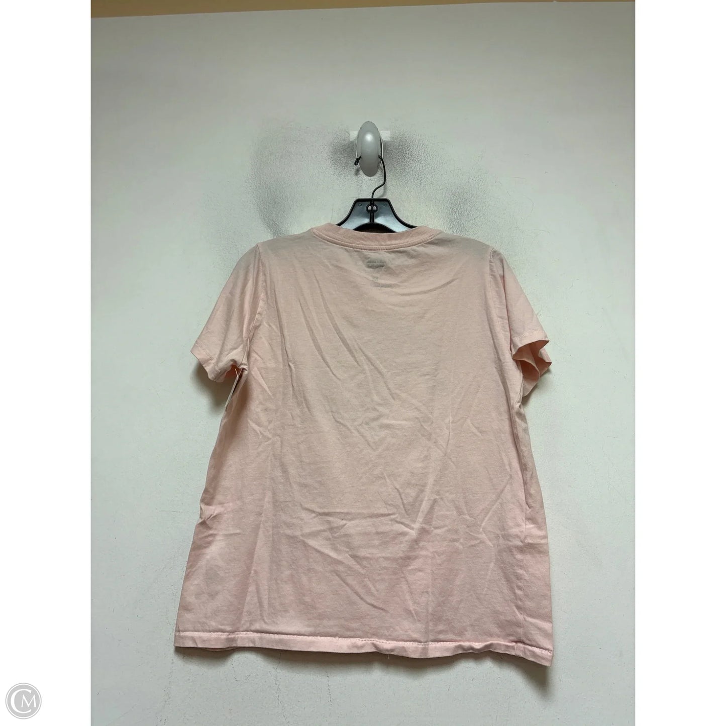Top Short Sleeve Basic By Primark In Pink, Size: M