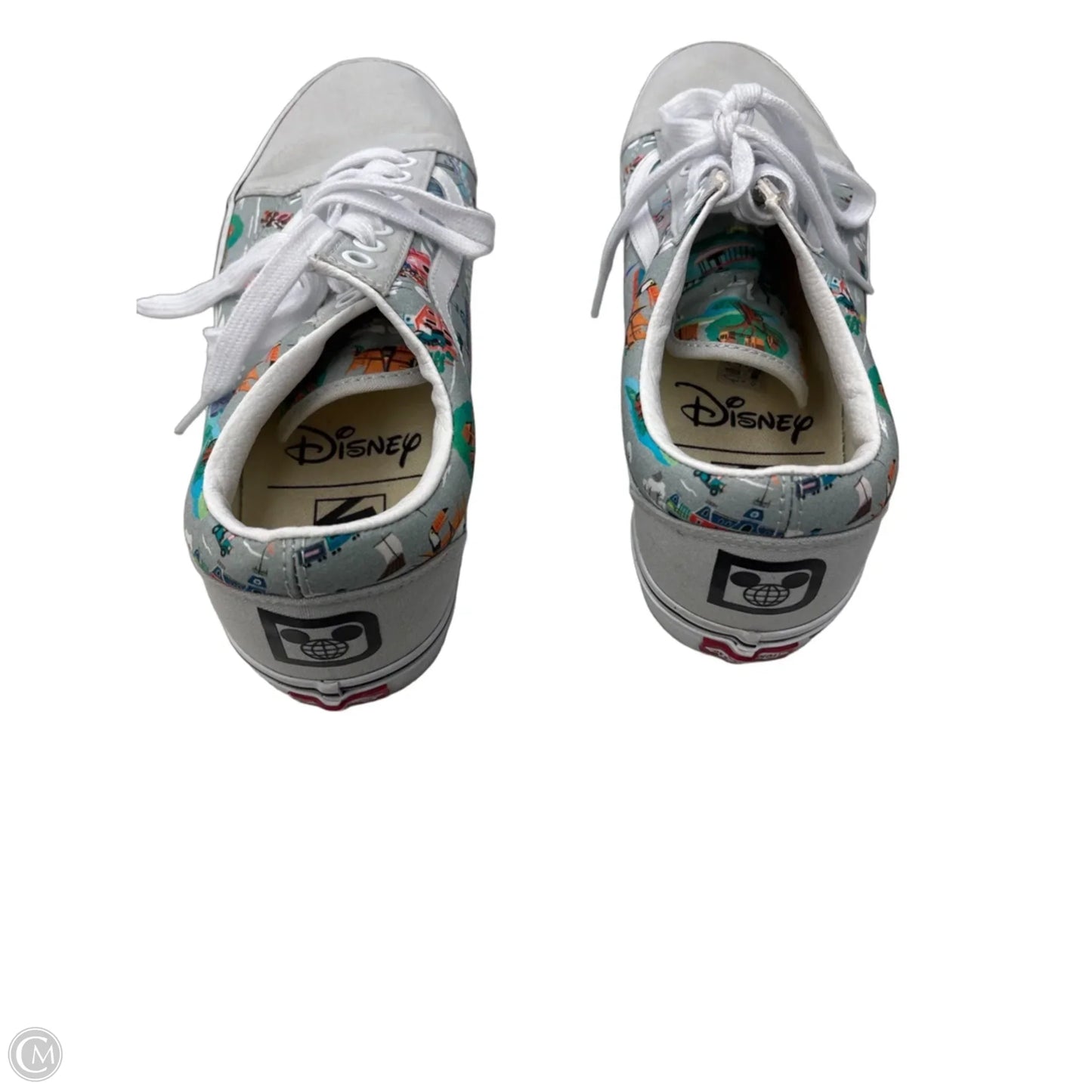 Shoes Sneakers By Vans In Grey, Size: 10.5