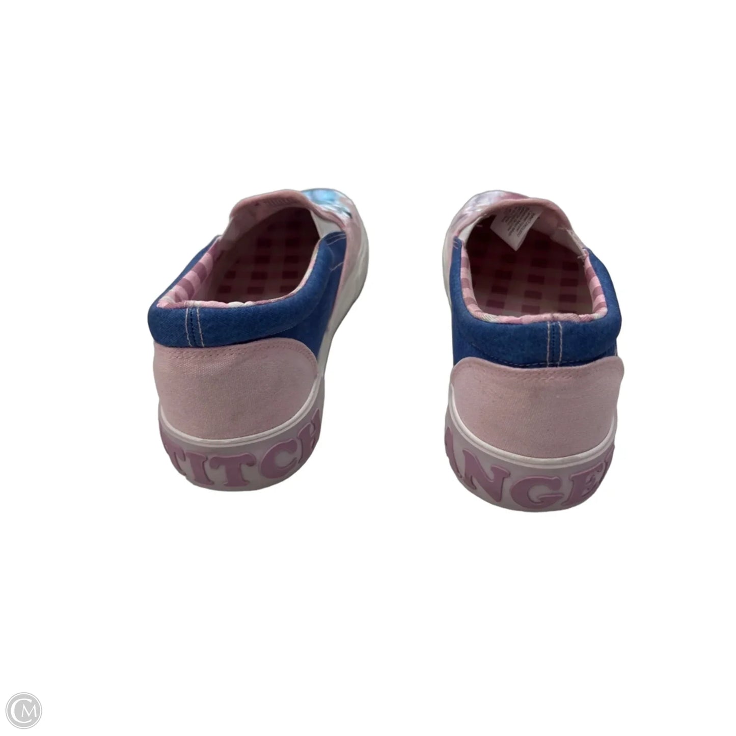 Shoes Flats By Disney In Blue & Pink, Size: 7.5