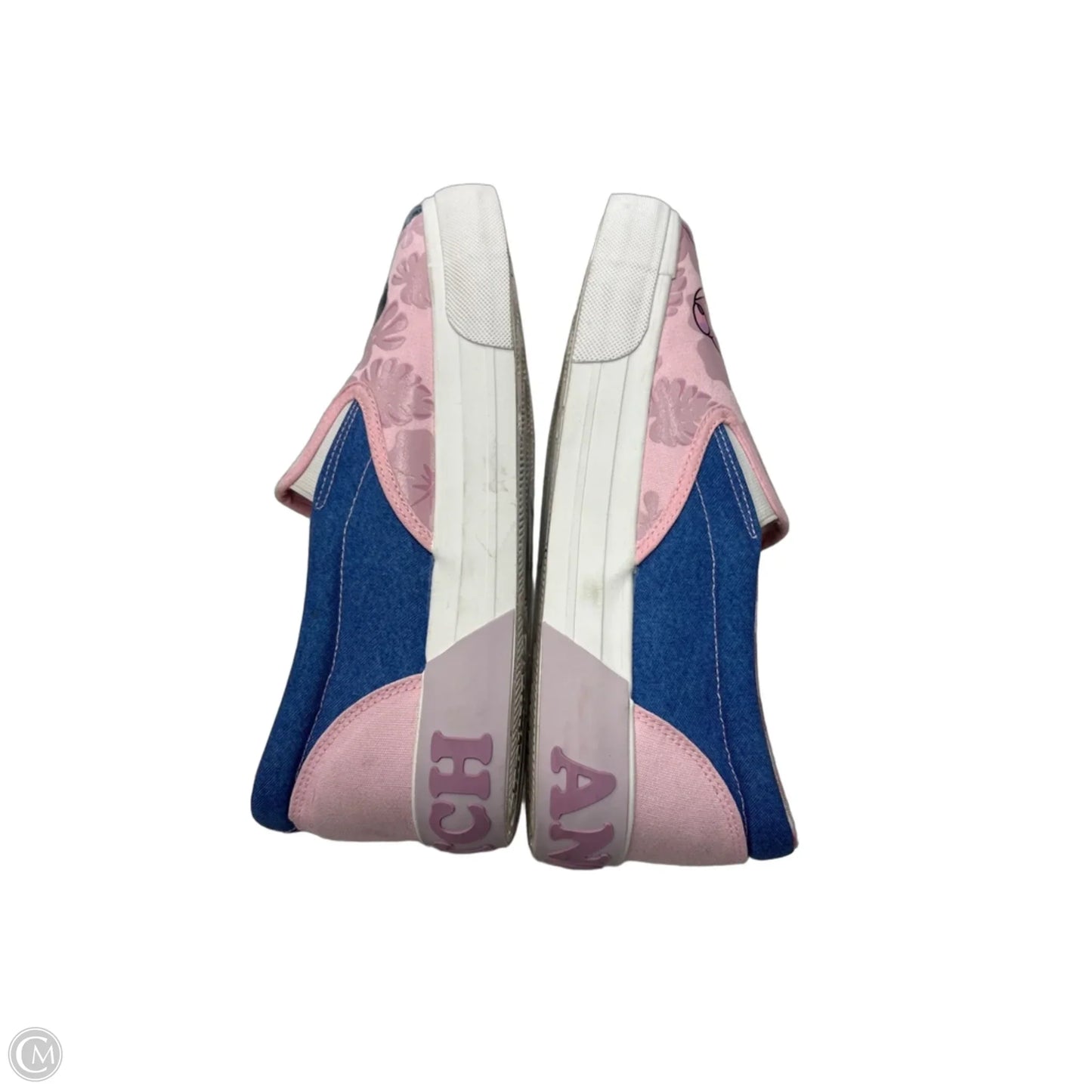 Shoes Flats By Disney In Blue & Pink, Size: 7.5