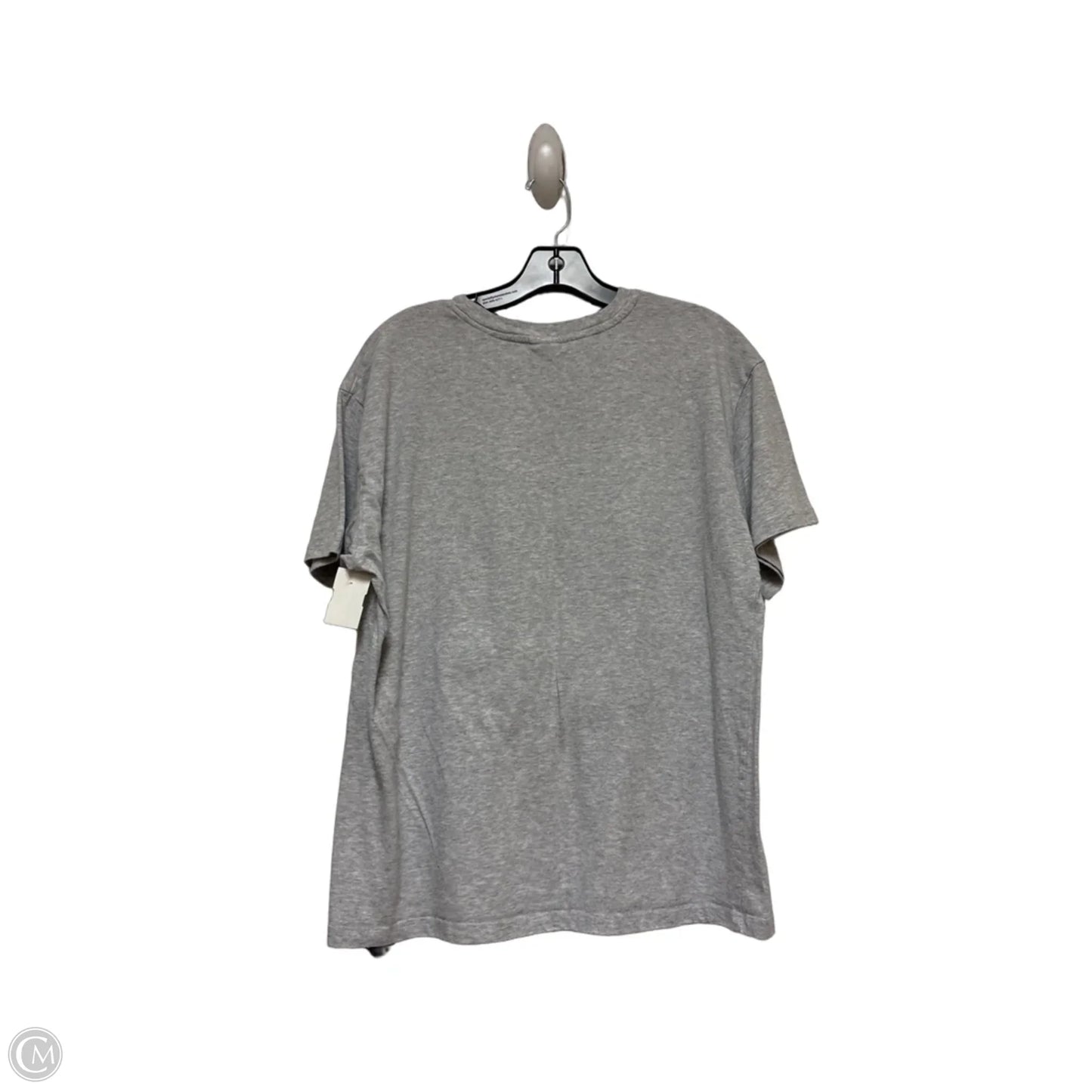 Top Short Sleeve Basic By Disney In Grey, Size: L