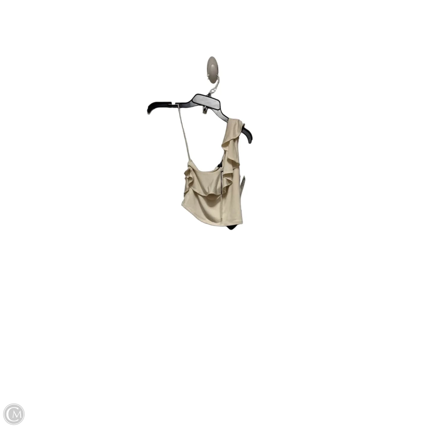 Top Sleeveless By Express In Cream, Size: Xs