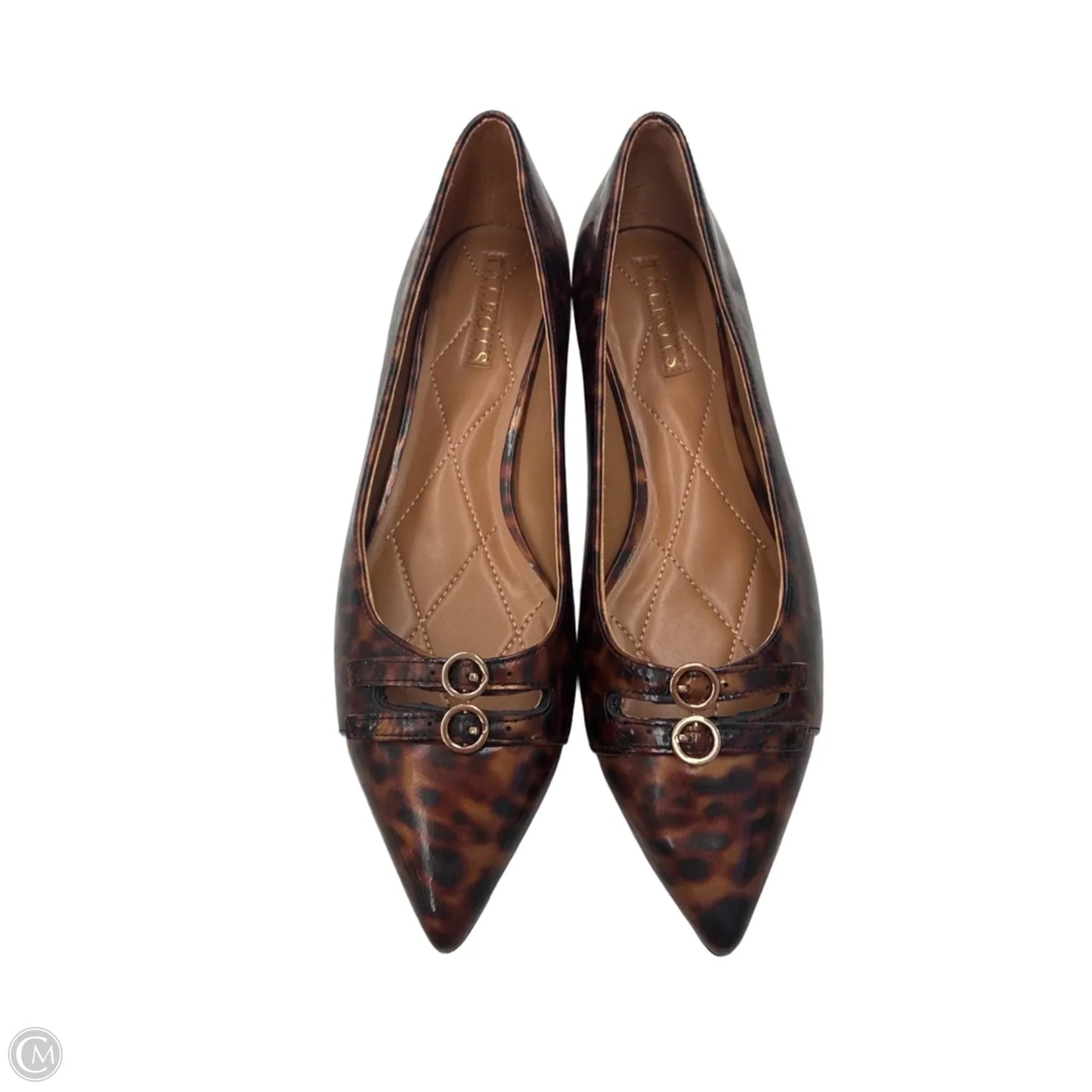 Shoes Flats By Talbots In Animal Print, Size: 8