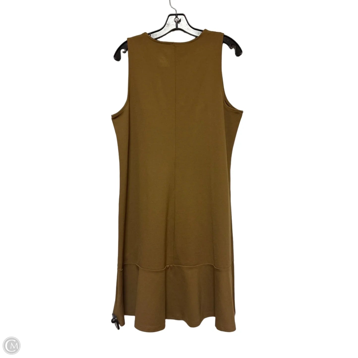 Dress Casual Midi By A New Day In Brown, Size: L