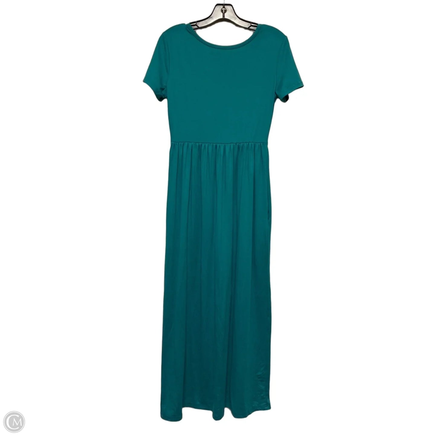 Dress Casual Maxi By Grecerelle In Teal, Size: S