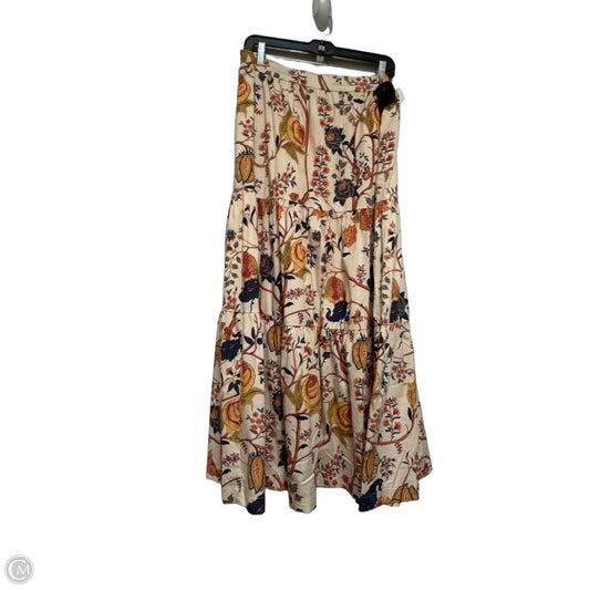 Skirt Maxi By Elie Tahari In Floral Print, Size: 12