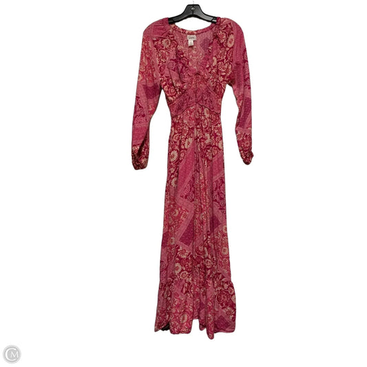 Dress Casual Maxi By Japna In Pink, Size: M