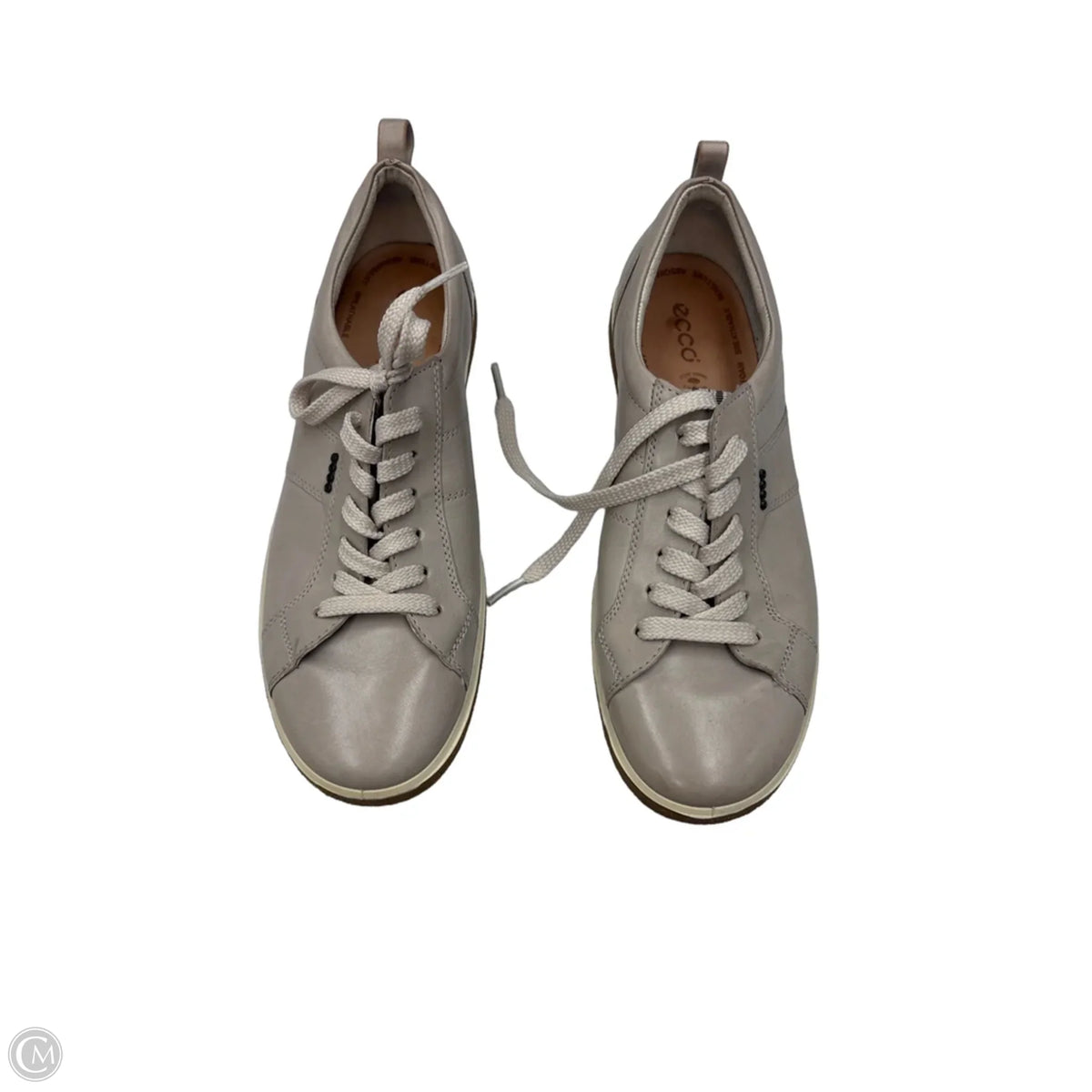 Shoes Sneakers By Ecco In Tan, Size: 9