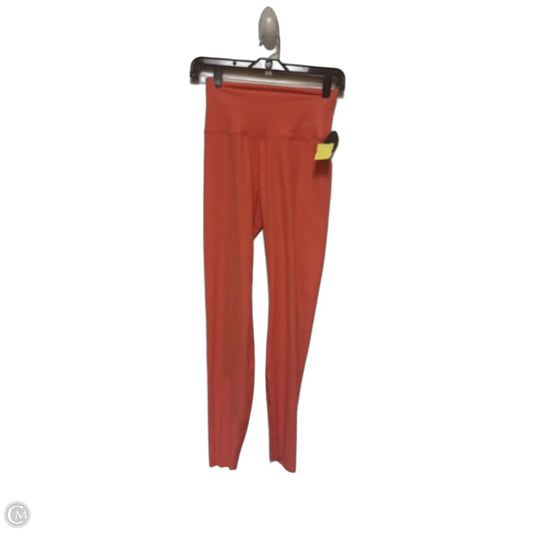 Athletic Leggings By Nike Apparel In Peach, Size: Sp