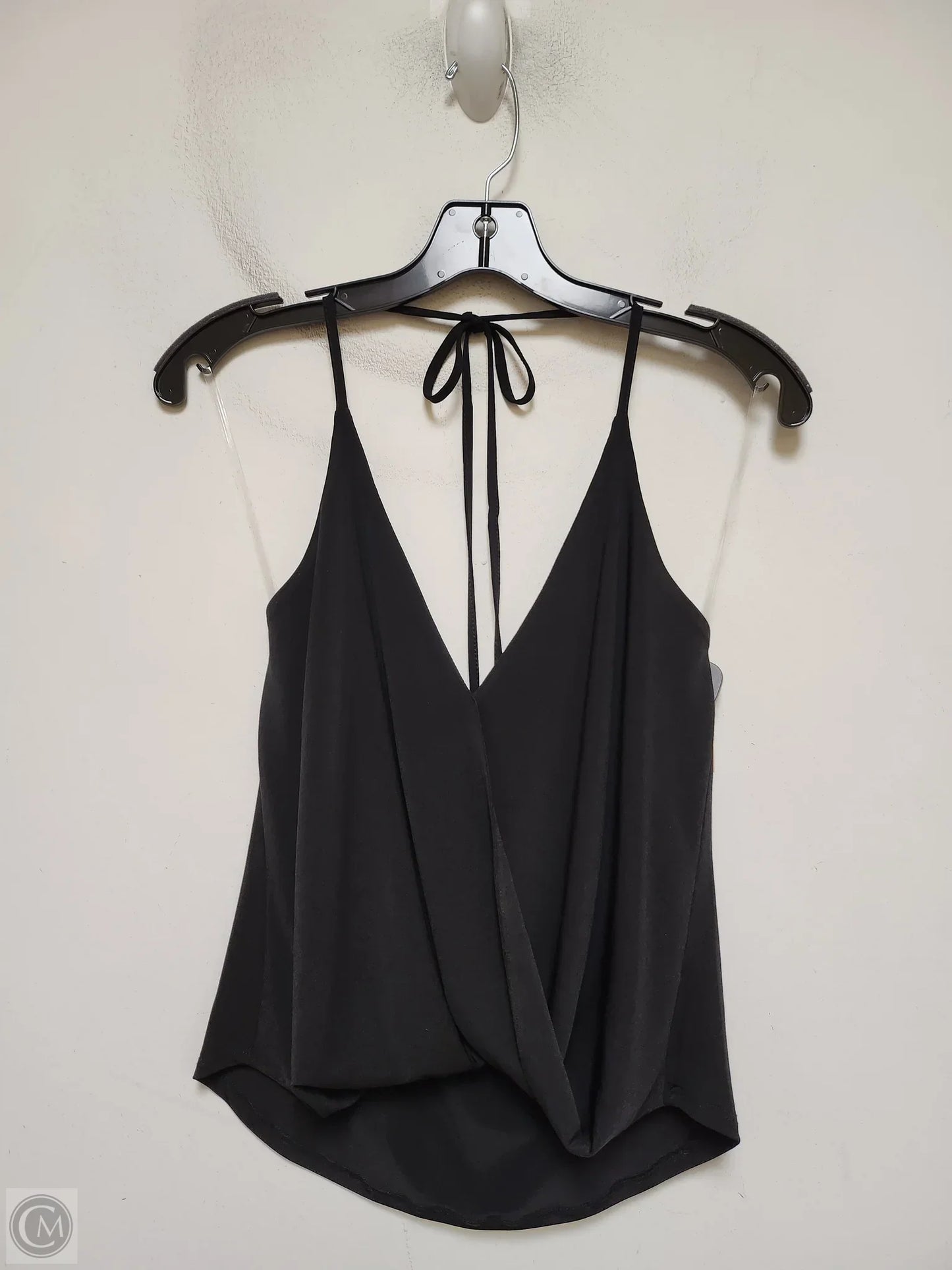 Top Sleeveless By Veronica M In Black, Size: Xs