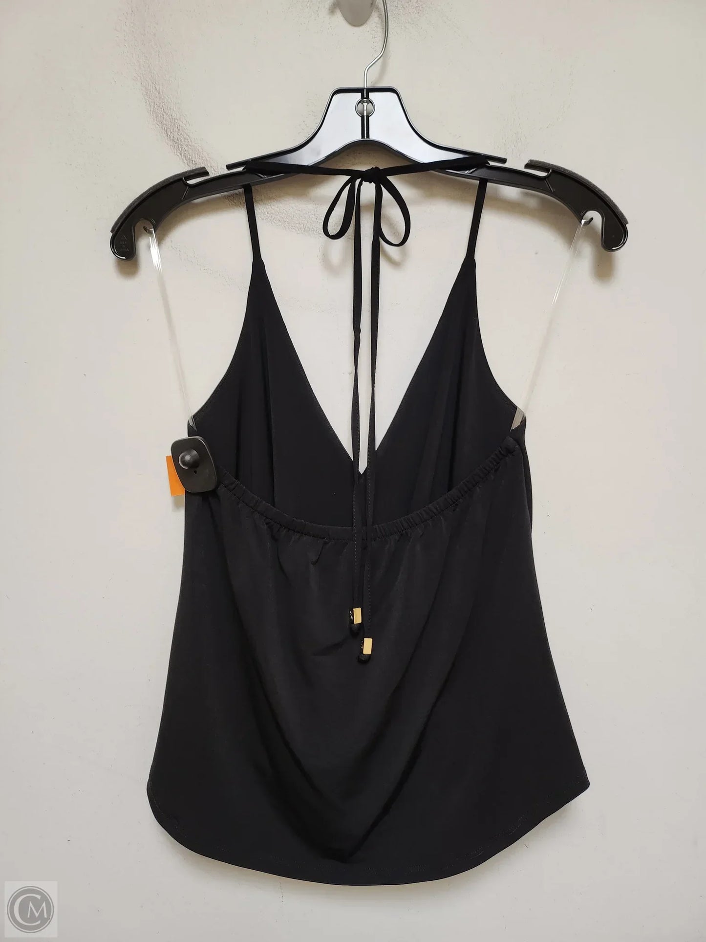 Top Sleeveless By Veronica M In Black, Size: Xs